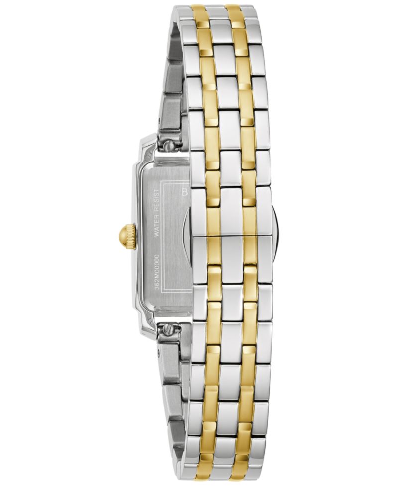 Women's Classic Sutton Two-Tone Stainless Steel Bracelet Watch 21mm