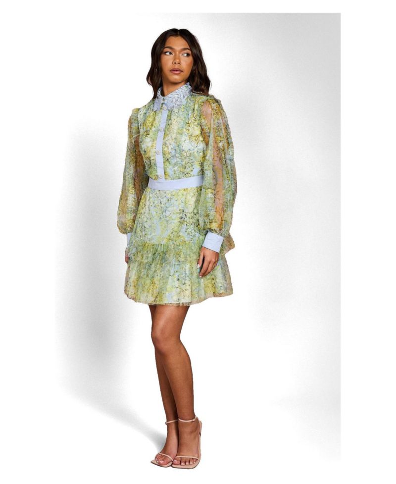 Women's Printed Mini Dress