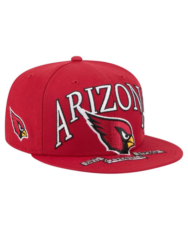 Men's Cardinal Arizona Cardinals Oversized 59FIFTY Fitted Hat