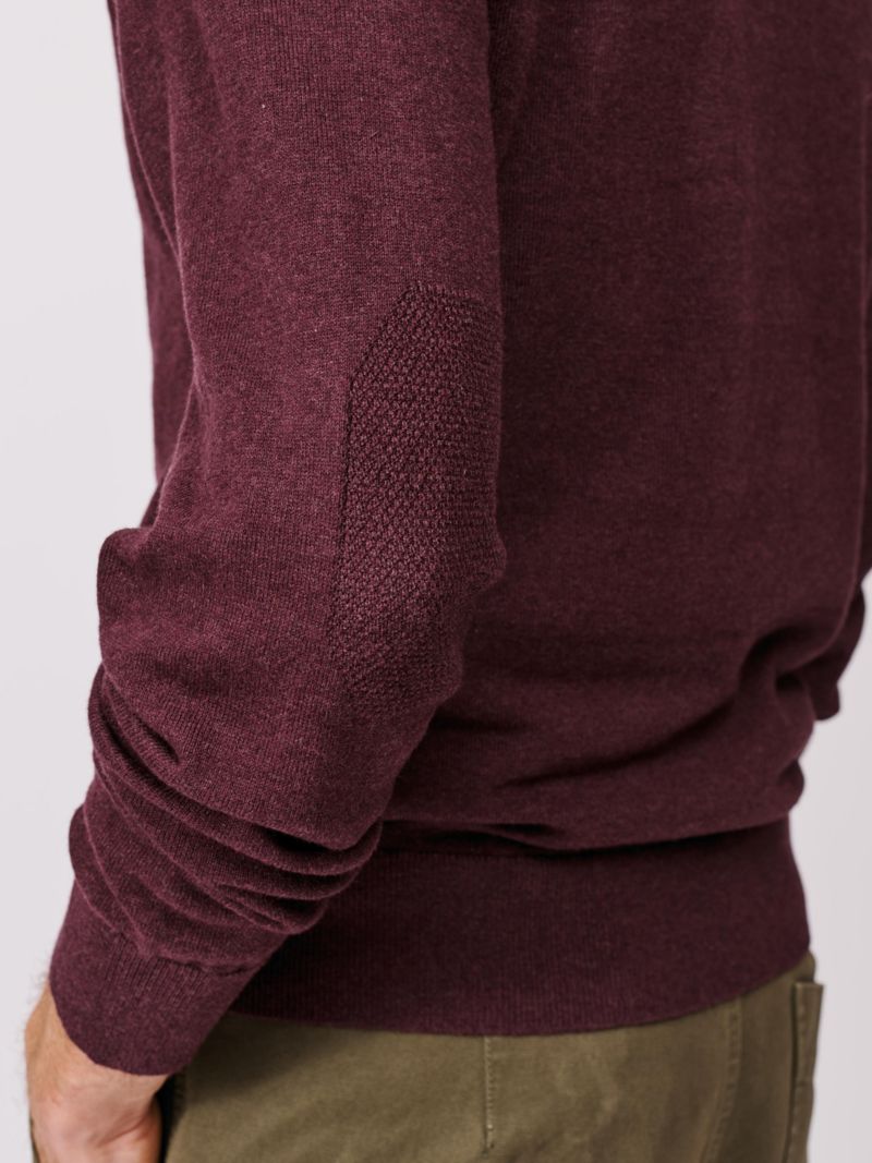 Men's Bonby Zip Neck Sweater