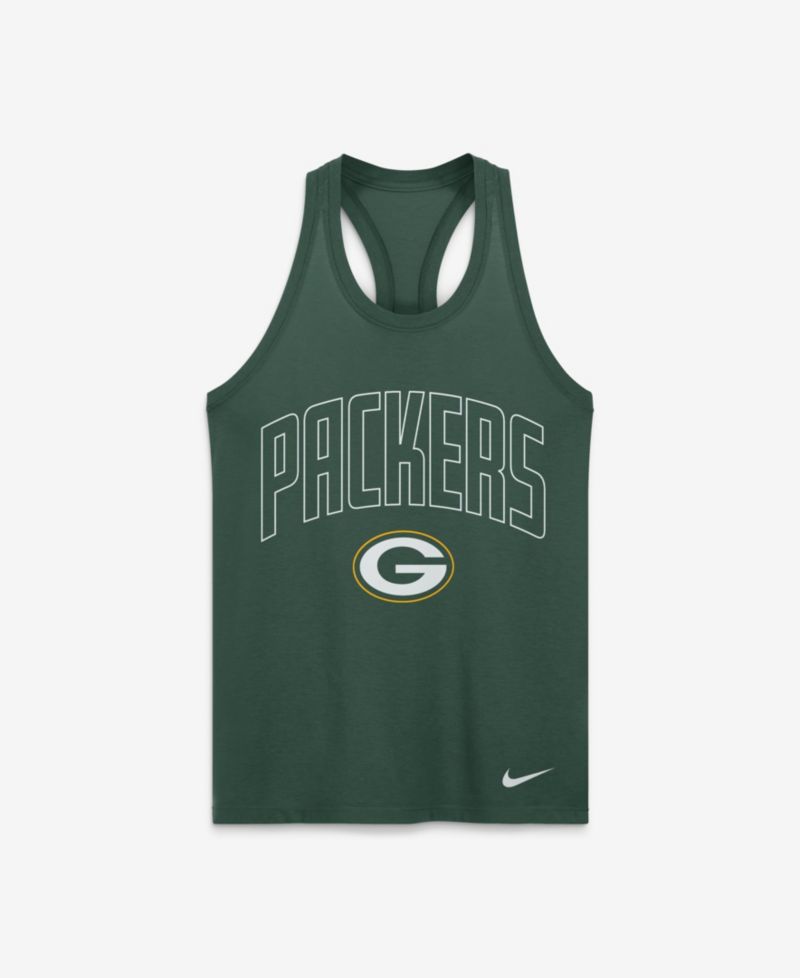 Women's Green Bay Packers Primetime Tri-Blend Dri-FIT Tank Top