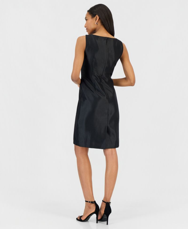 Women's Open-Front Jacket & Sleeveless Sheath Dress