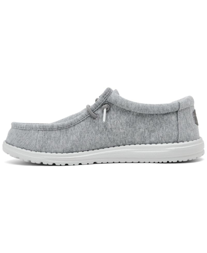 Men's Wally Stretch Jersey Slip-On Casual Moccasins from Finish Line