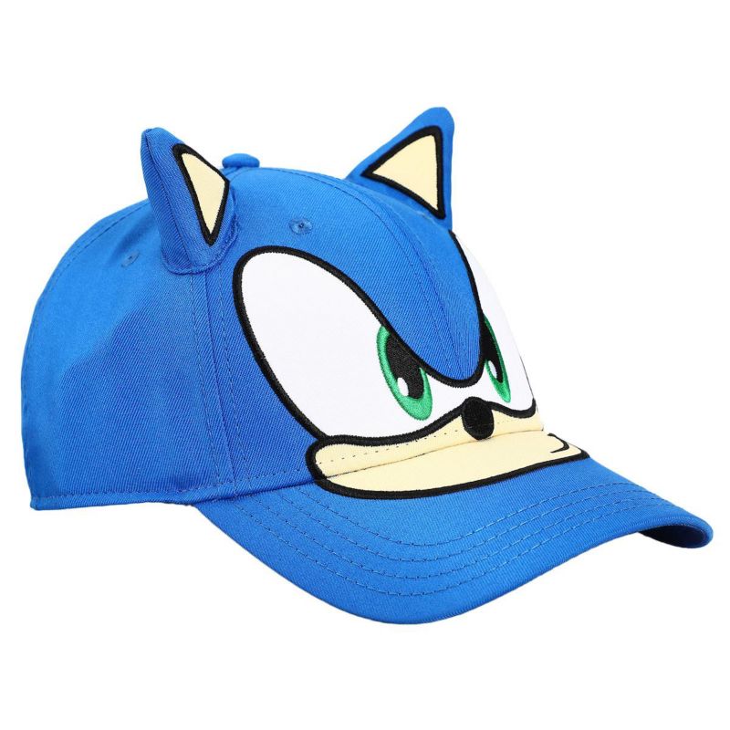 Men's Face with Plush Ears Snapback Hat