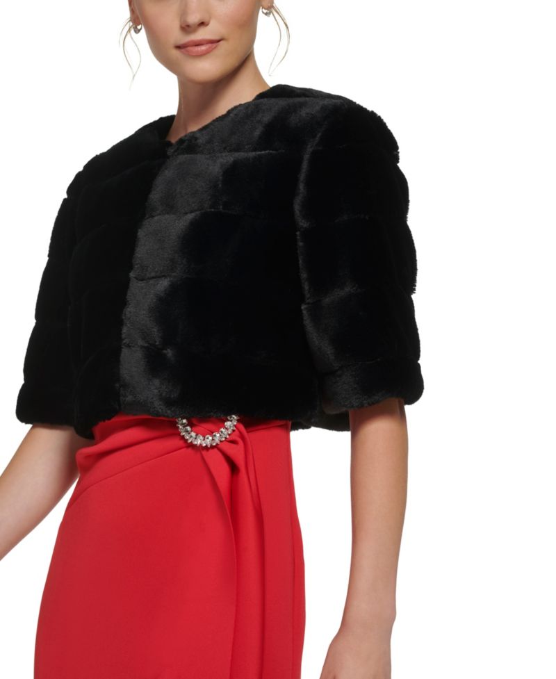 Women's Furbie Faux Fur Cropped Jacket