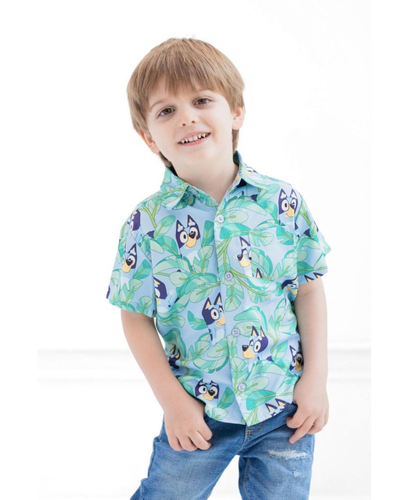 Boy's (6-12) Short Sleeve Button-Down Shirt