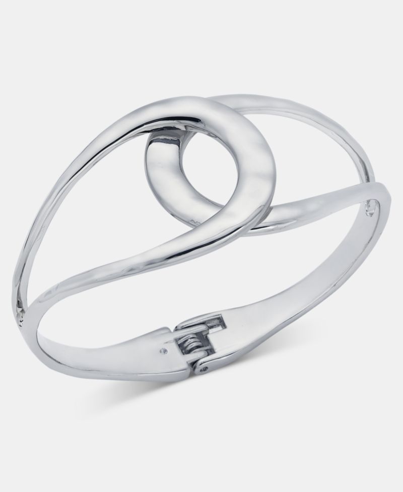 Open Bypass Bangle Bracelet