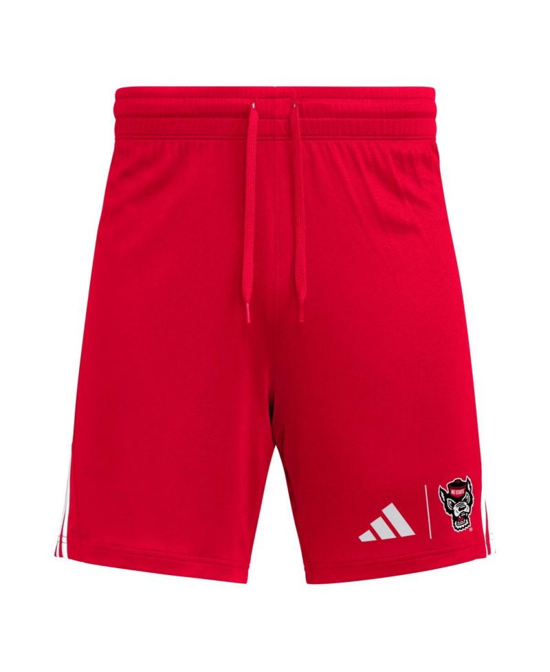 Men's Red NC State Wolfpack AEROREADY 7" Shorts