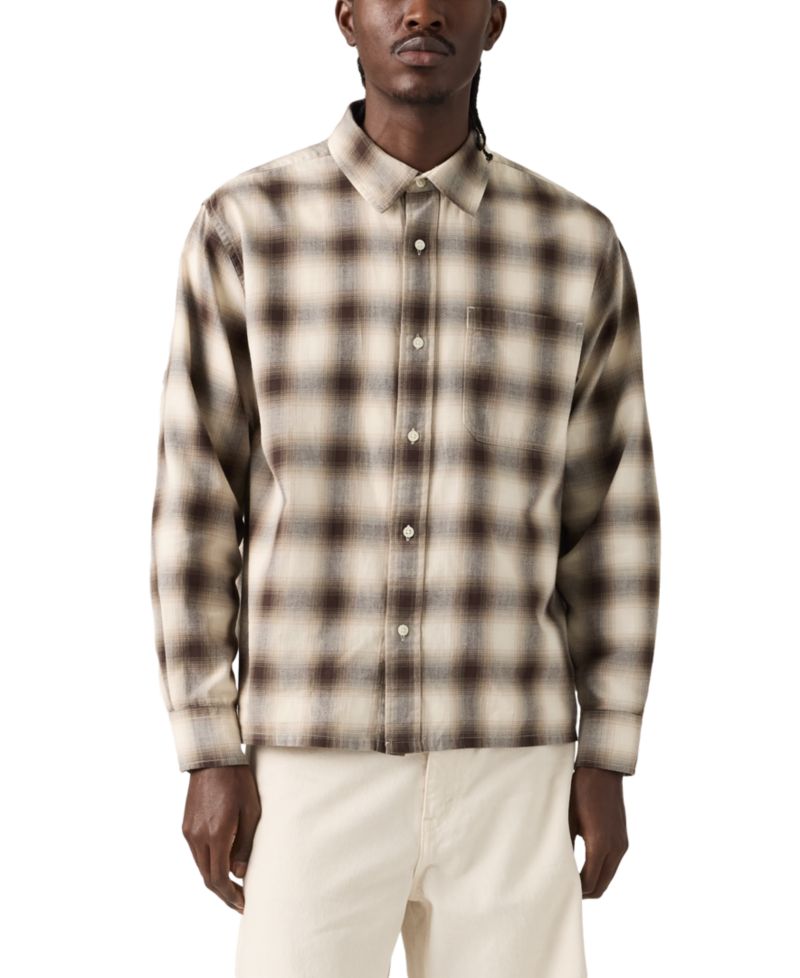 Men's Duboce Boxy Regular-Fit Overshirt