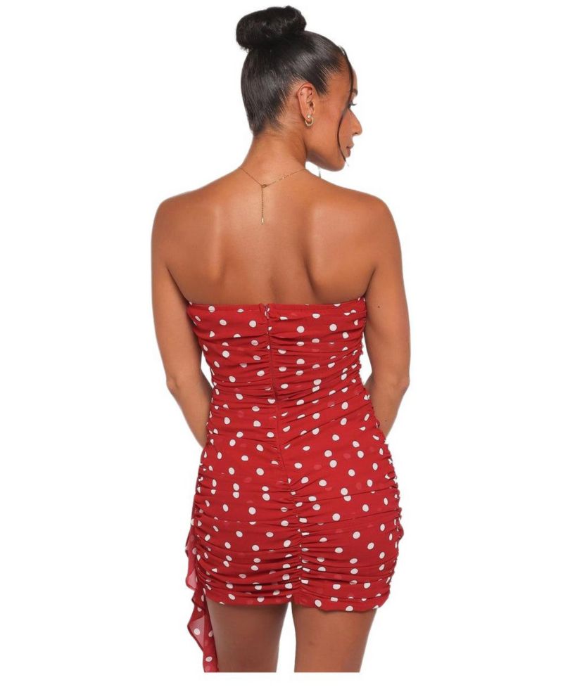 Women's Strapless Mini Dress