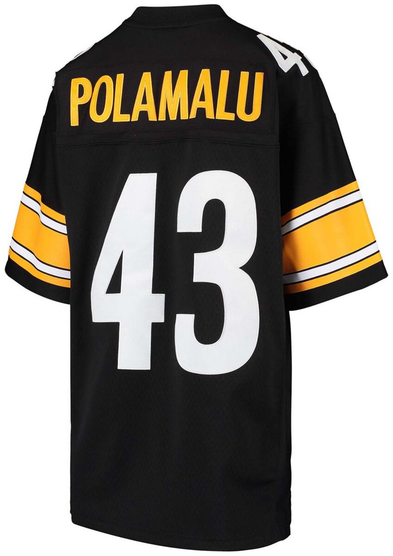 Big Boys and Girls Pittsburgh Steelers 2005 Gridiron Classics Retired Player Legacy Jersey - Troy Polamalu
