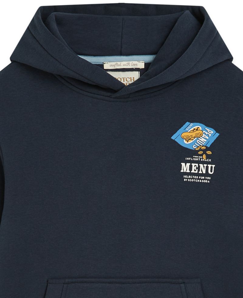 Boys' 8-16 Graphic Print Hoodie Sweatshirt