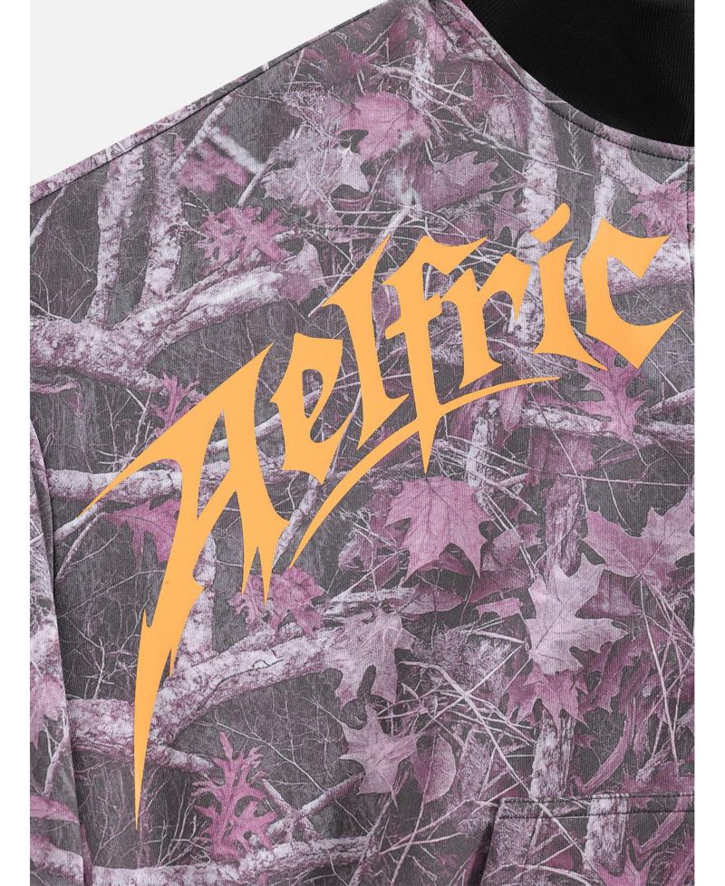 Men's A Boxy Camo Zip Up sweatshirt