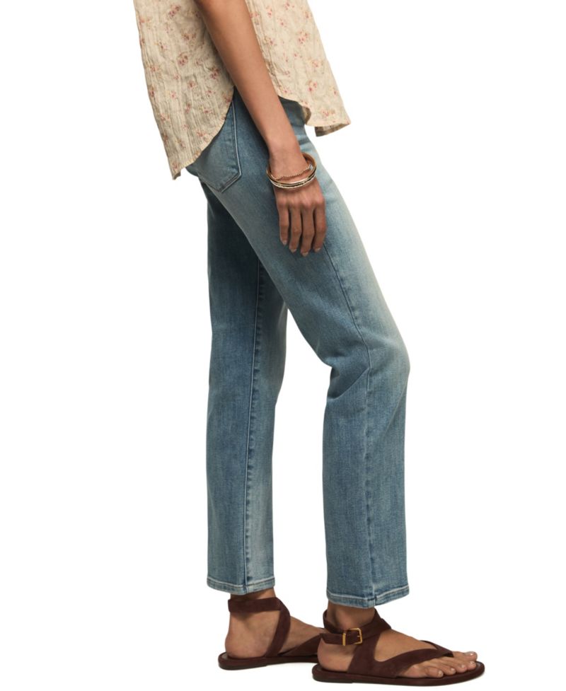 Women's Zoe High-Rise Straight-Leg Jeans
