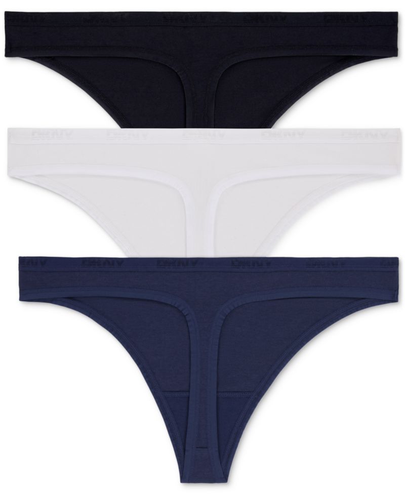 Women's Cotton Modal Thong 3 Pack- DK8461P3