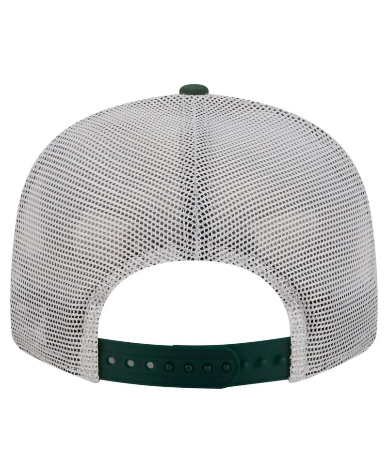 Men's Green Green Bay Packers Core Team 9FIFTY Trucker Snapback Hat