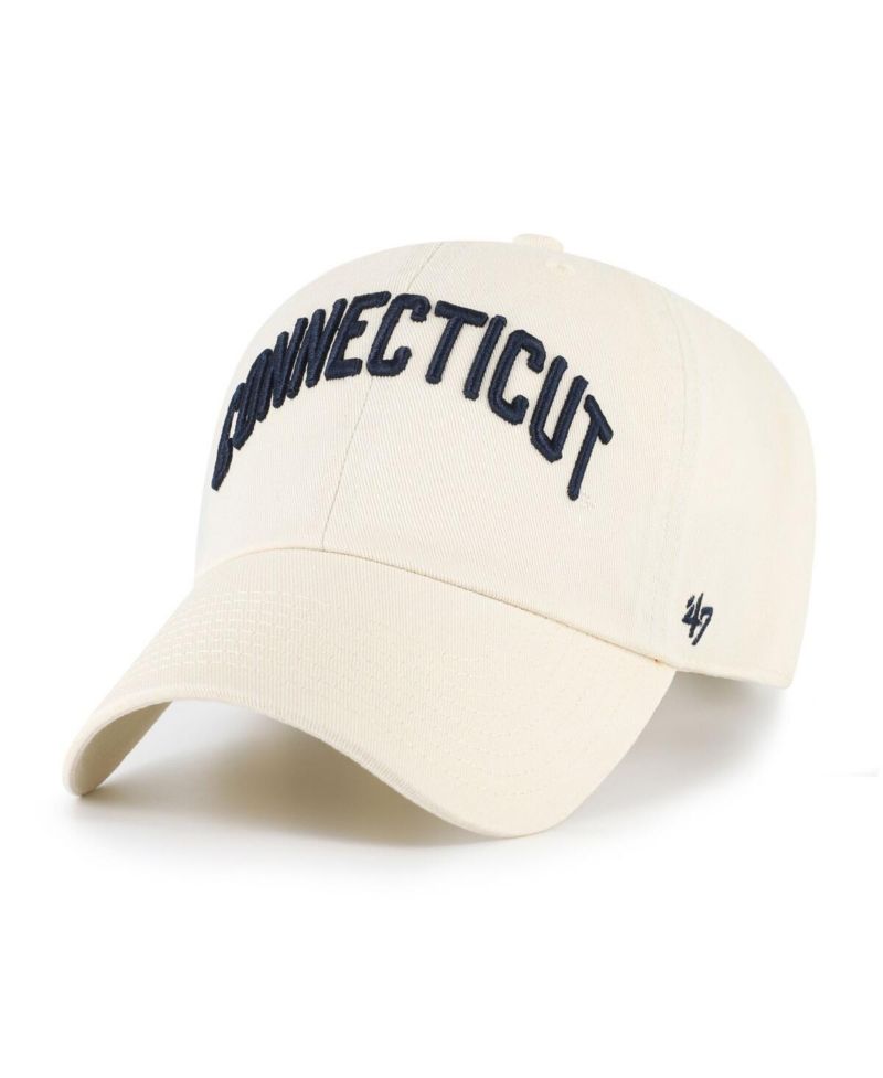 Men's Sand UConn Huskies Vault Clean Up Adjustable Hat