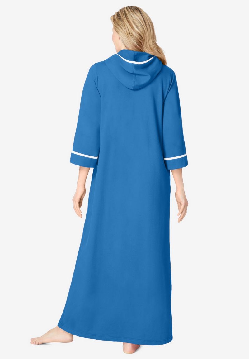 Plus Size Plus Long French Terry Robe