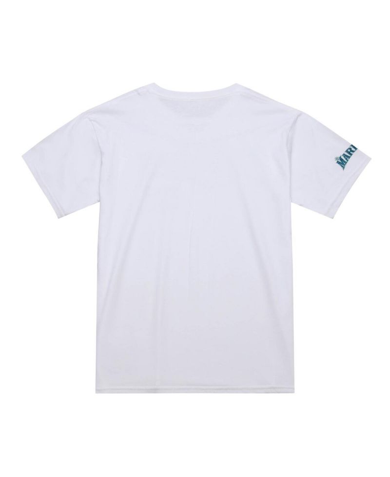 Men's Ichiro Suzuki White Seattle Mariners Cooperstown Collection Player T-Shirt