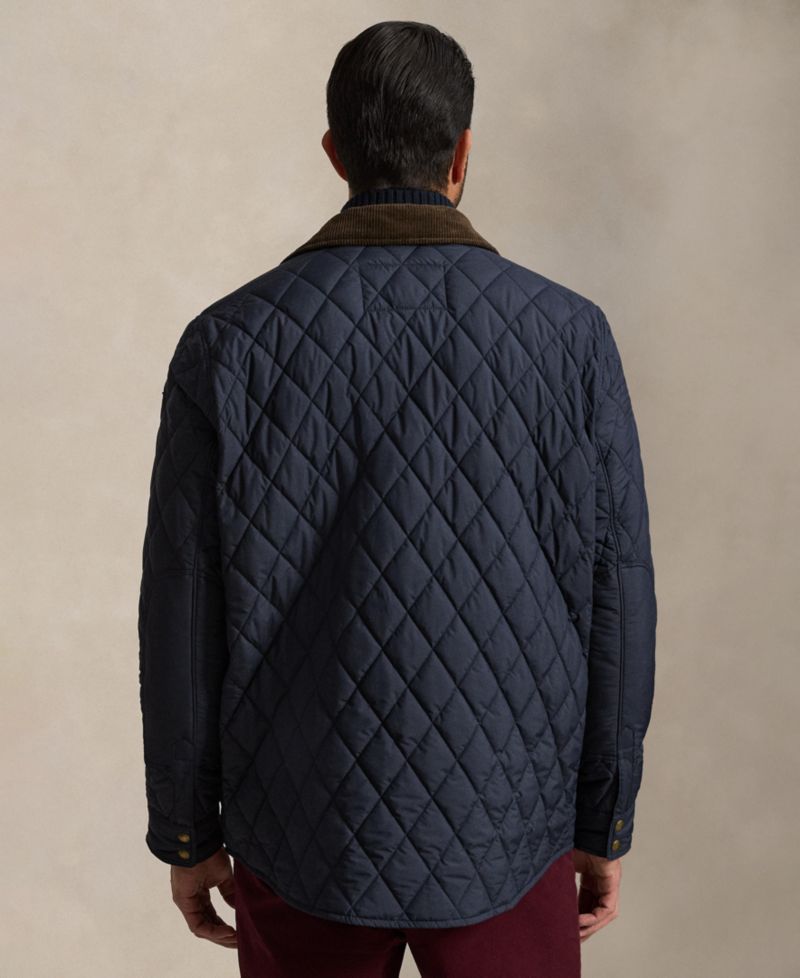 Men's Big & Tall Beaton Quilted Snap-Front Jacket