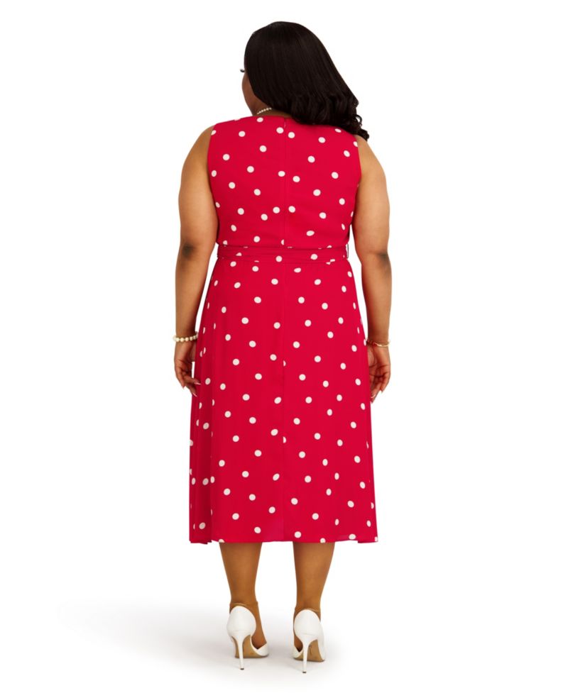 Women's Crewneck Sleeveless Dress