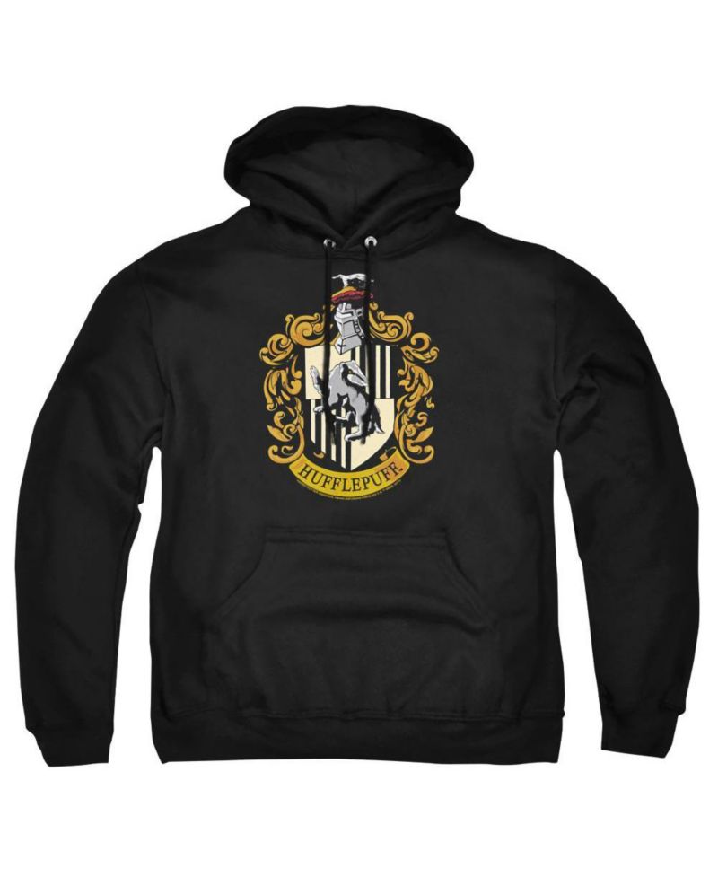 Men's Hufflepuff Crest Pull-Over Hoodie