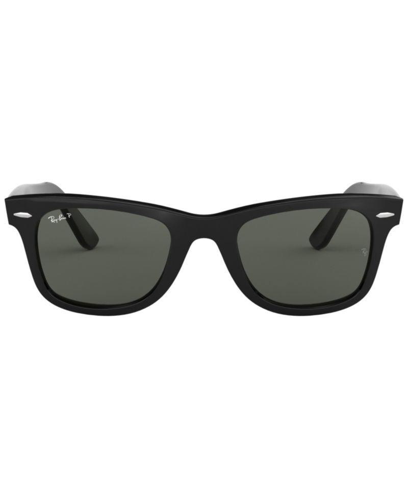 Unisex Polarized Low Bridge Fit Sunglasses, RB2140F ORIGINAL WAYFARER CLASSIC 54