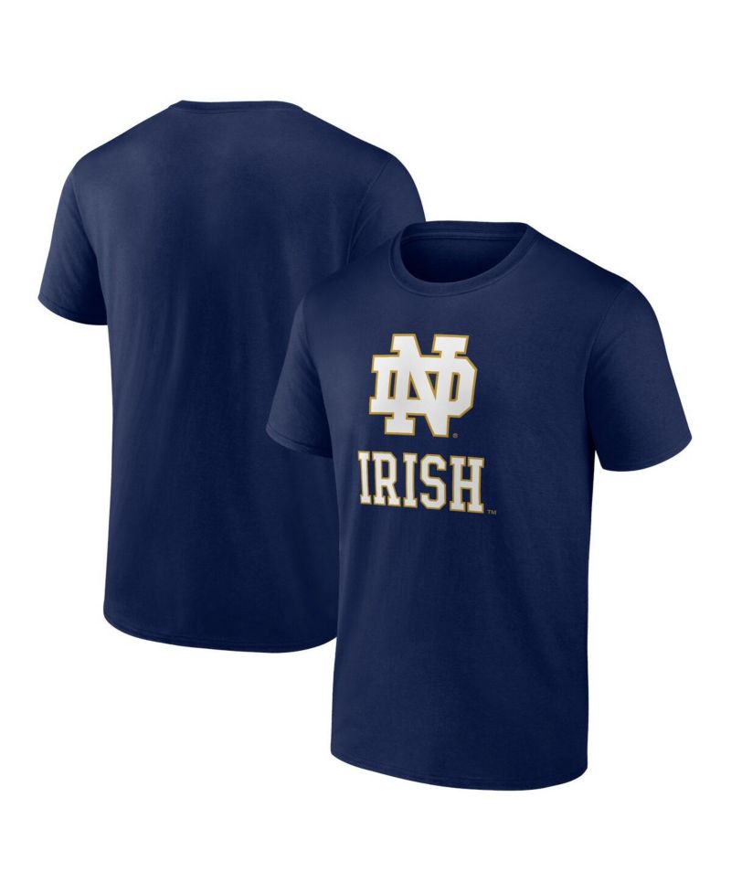 Men's Navy Notre Dame Fighting Irish Primary Logo T-Shirt