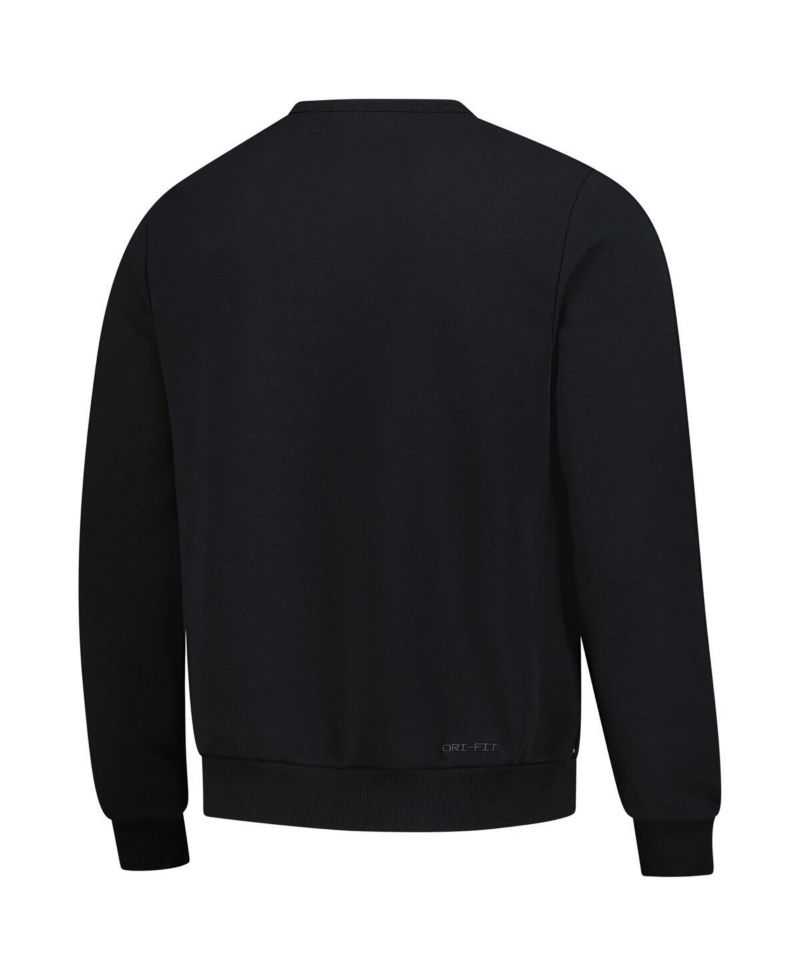 Men's Black Cleveland Cavaliers Authentic Standard Issue Travel Dri-FIT Sweatshirt