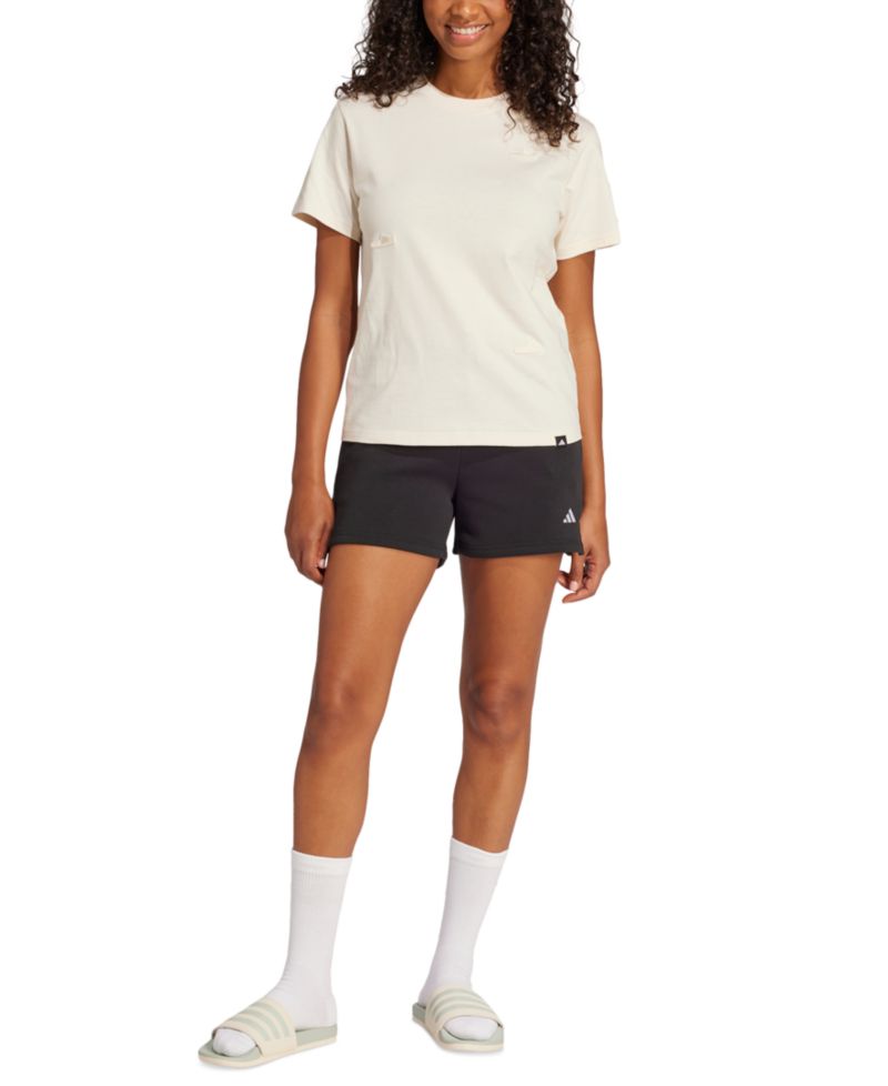 Women's Essentials Small Logo Fleece Shorts