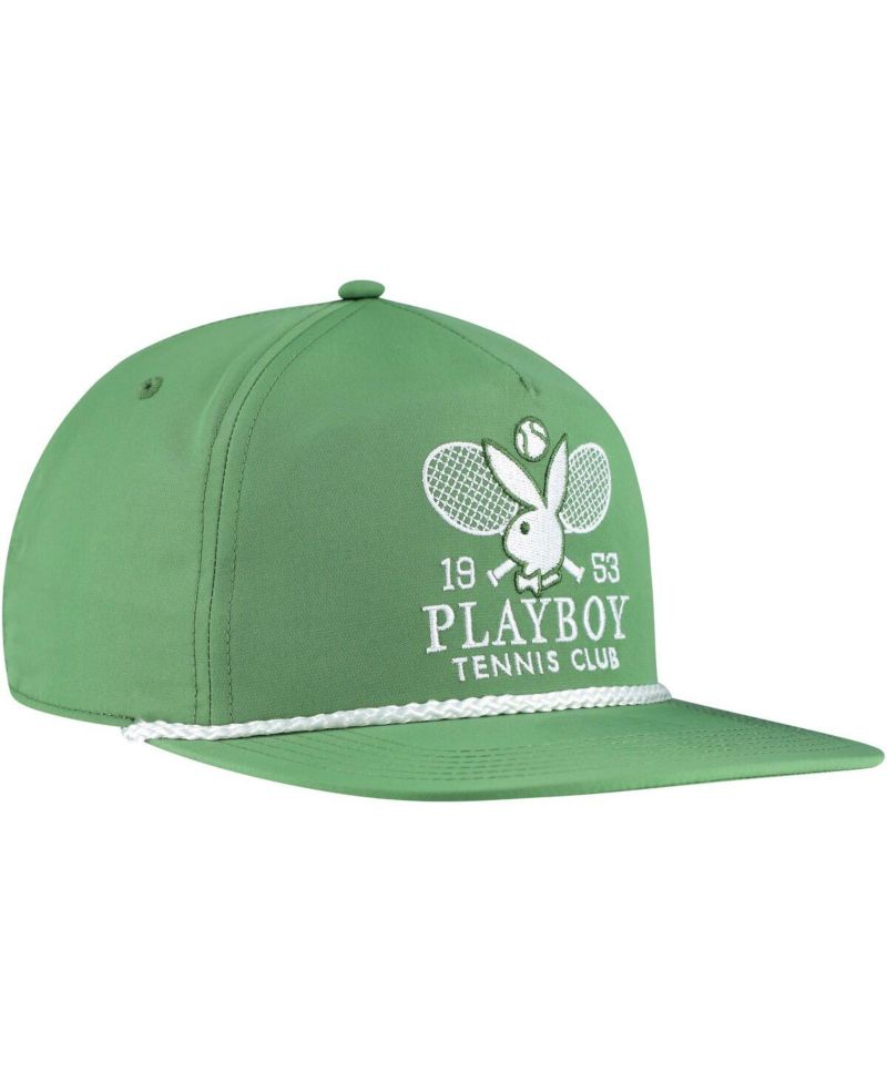 Men's Kelly Green Playboy Tennis Club Golf Adjustable Hat