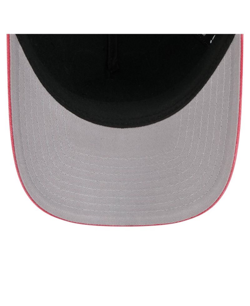 Men's Royal/Red Buffalo Bills 9FORTY Felt A-Frame Adjustable Hat