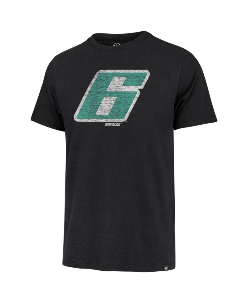 Men's Black Brad Keselowski Driver Number Franklin T-Shirt