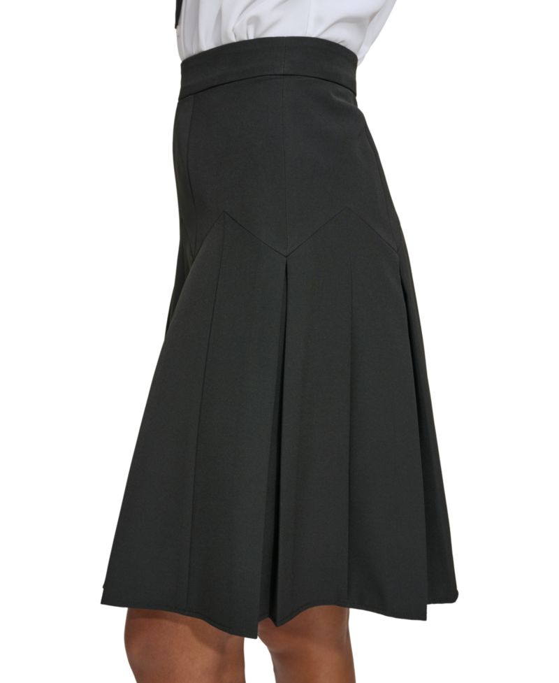 Karl Lagerfeld Petite Pleated Skirt
