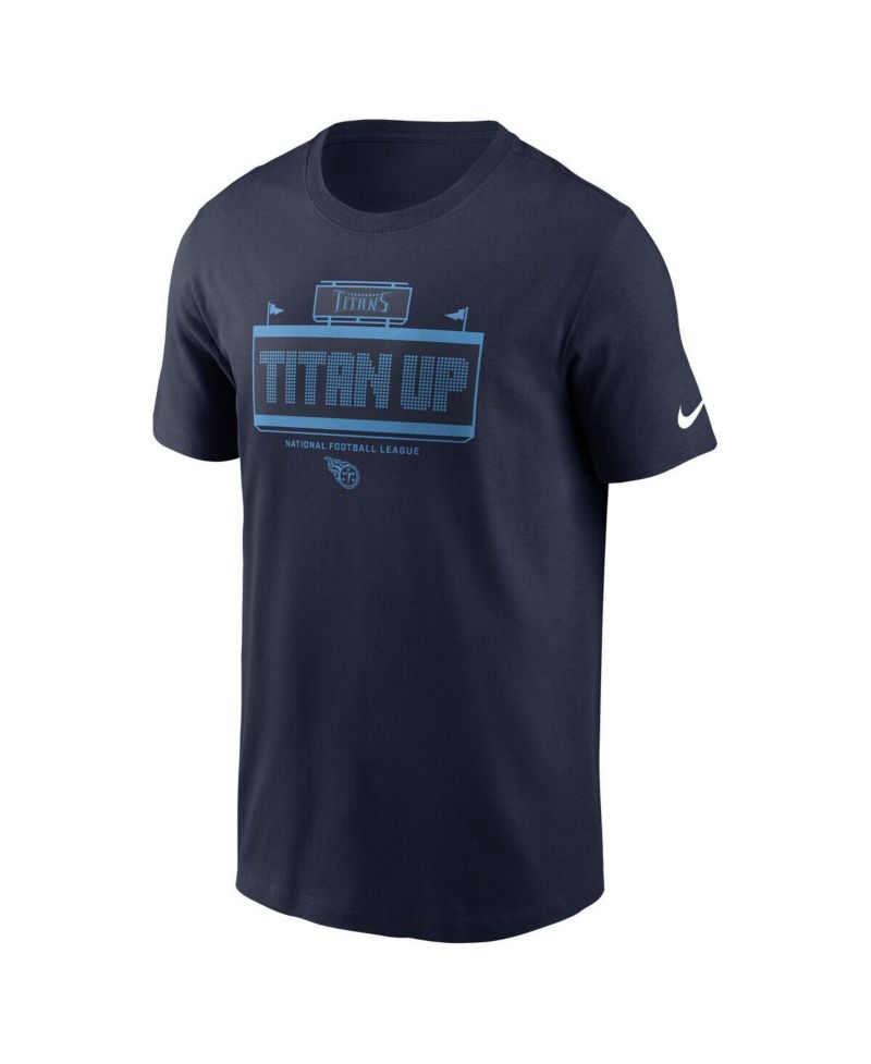 Men's Navy Tennessee Titans Primetime Local Essential T-Shirt