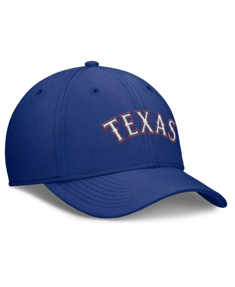 Men's Royal Texas Rangers Rise Performance Flex Hat