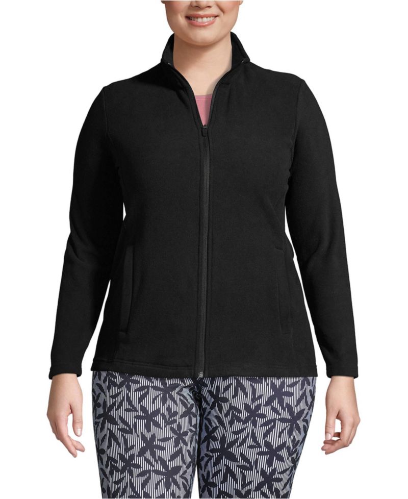 Plus Size Anyweather Fleece Full Zip Jacket