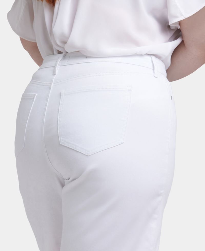 Plus Size Lilly Mid-Rise Shorts with Lift Tuck Technology