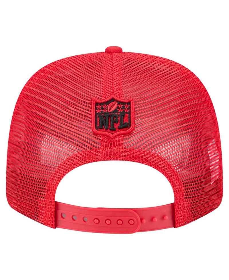 Men's Red Kansas City Chiefs Team Collection 9SEVENTY Stretch-Snap Adjustable Hat