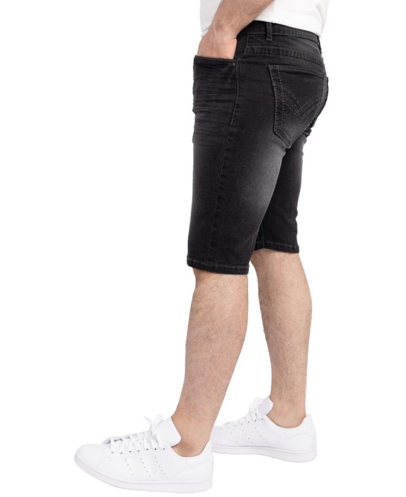Men's Saddle Stitch Denim Shorts