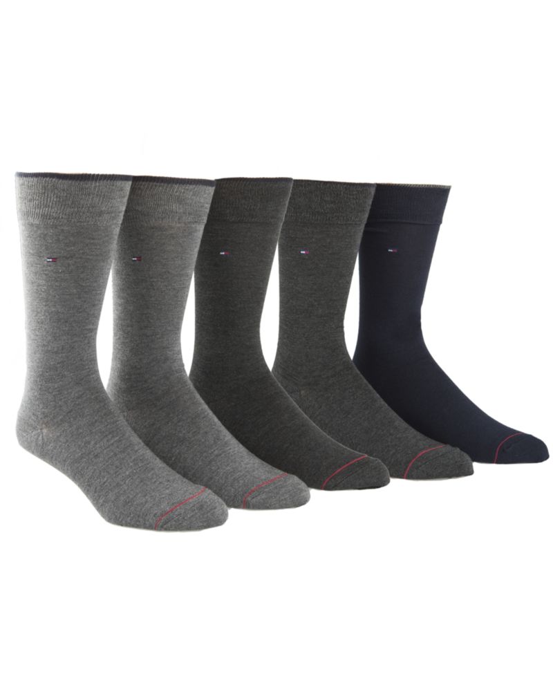 Men's Dress Socks, 5-Pack