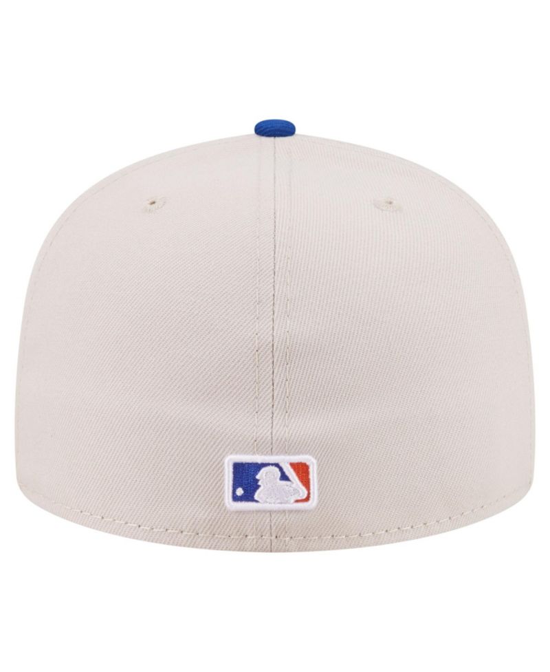 Men's Khaki New York Mets City Icon 59FIFTY Fitted Hat
