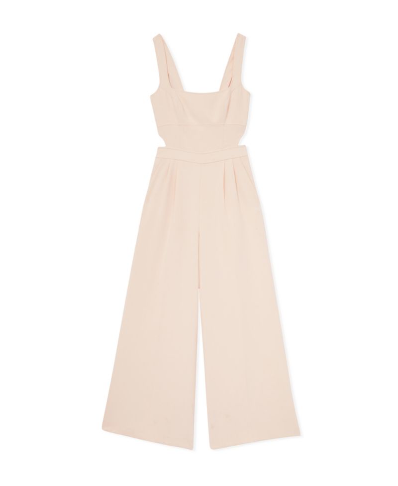 Women's Dion Wide-Leg Cut-Out Sleeveless Jumpsuit