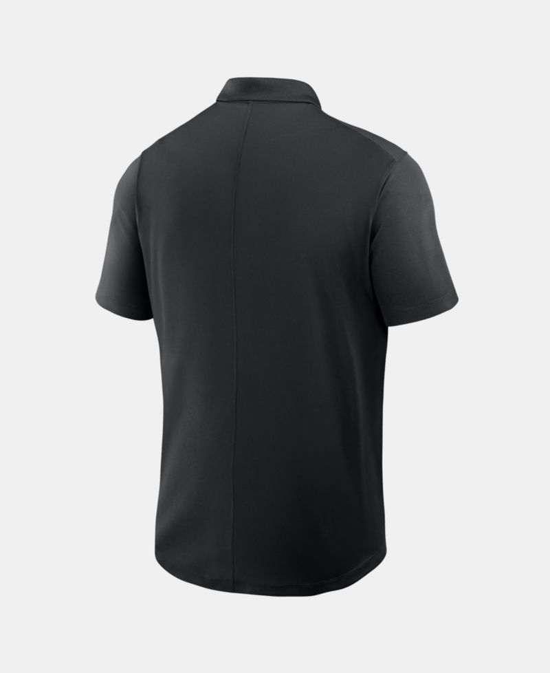 Men's Black Kansas City Chiefs Wordmark Victory Dri-FIT Polo Shirt