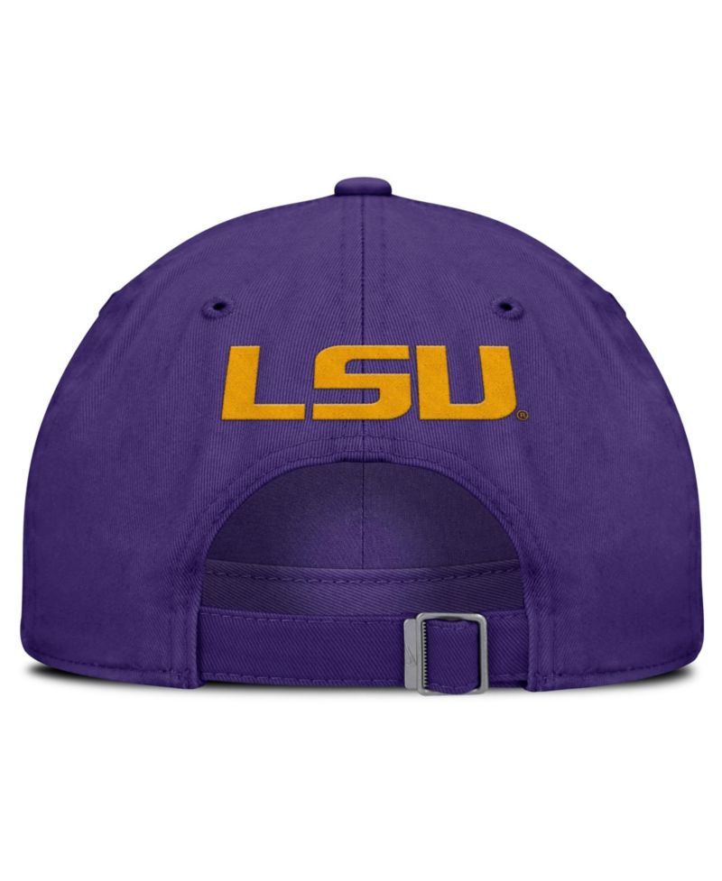 Men's and Women's Purple LSU Tigers Primetime Chant Club Adjustable Hat
