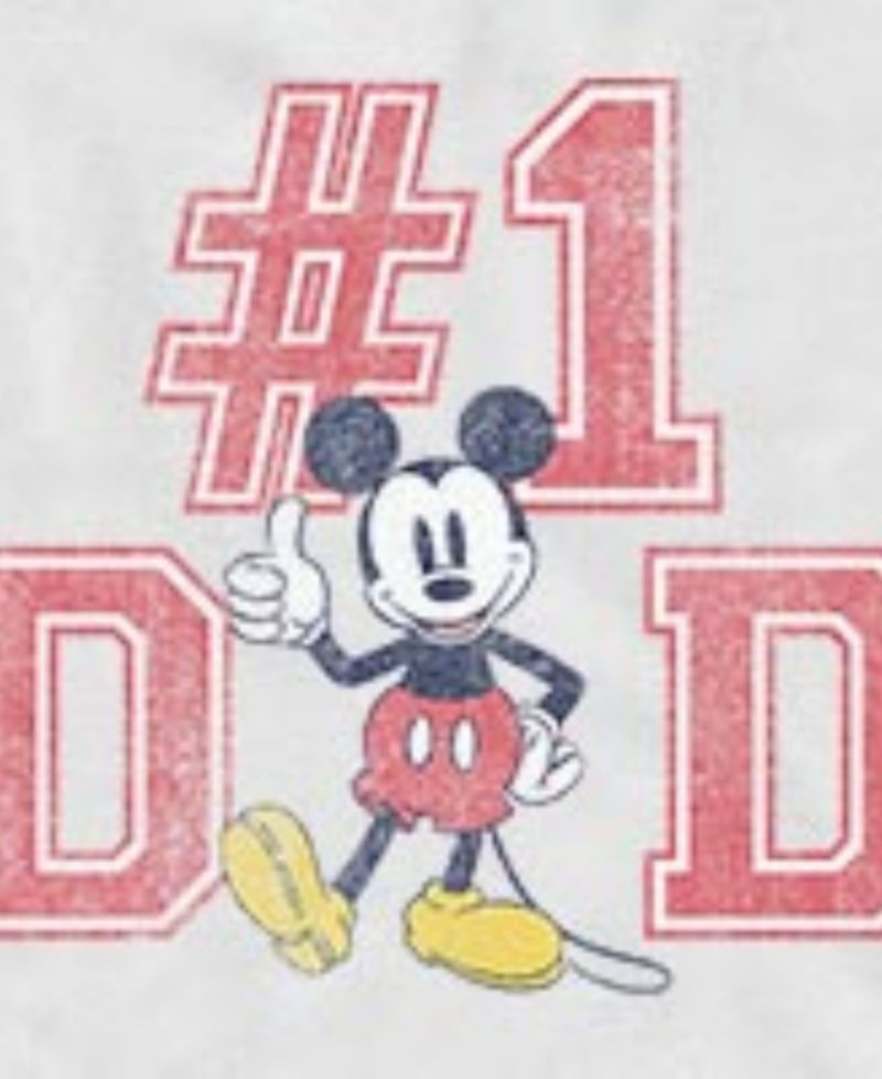 Men's Mickey Dad Sleeveless Tank Top