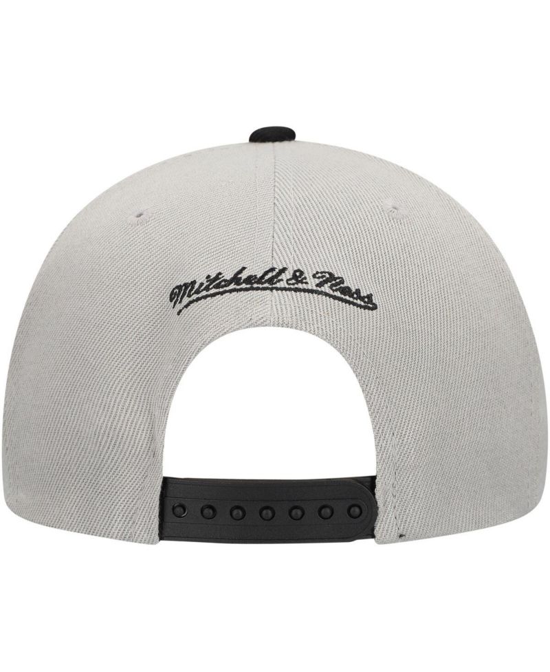 Men's Gray San Francisco Giants Knock Out Panel Snapback Hat