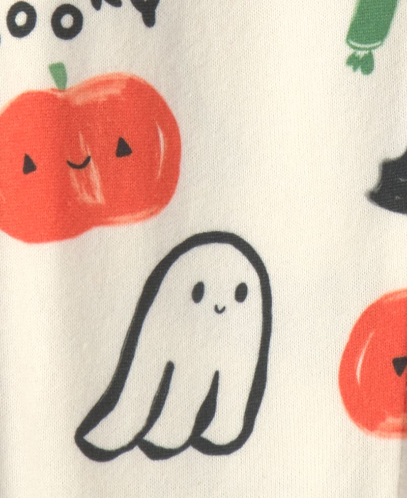Carters Baby Boys' and Baby Girls' Halloween Snug Fit Footed Long-Sleeve Pajama