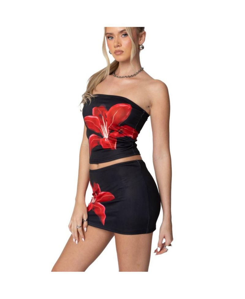 Women's Tiger Blossom Tube Top