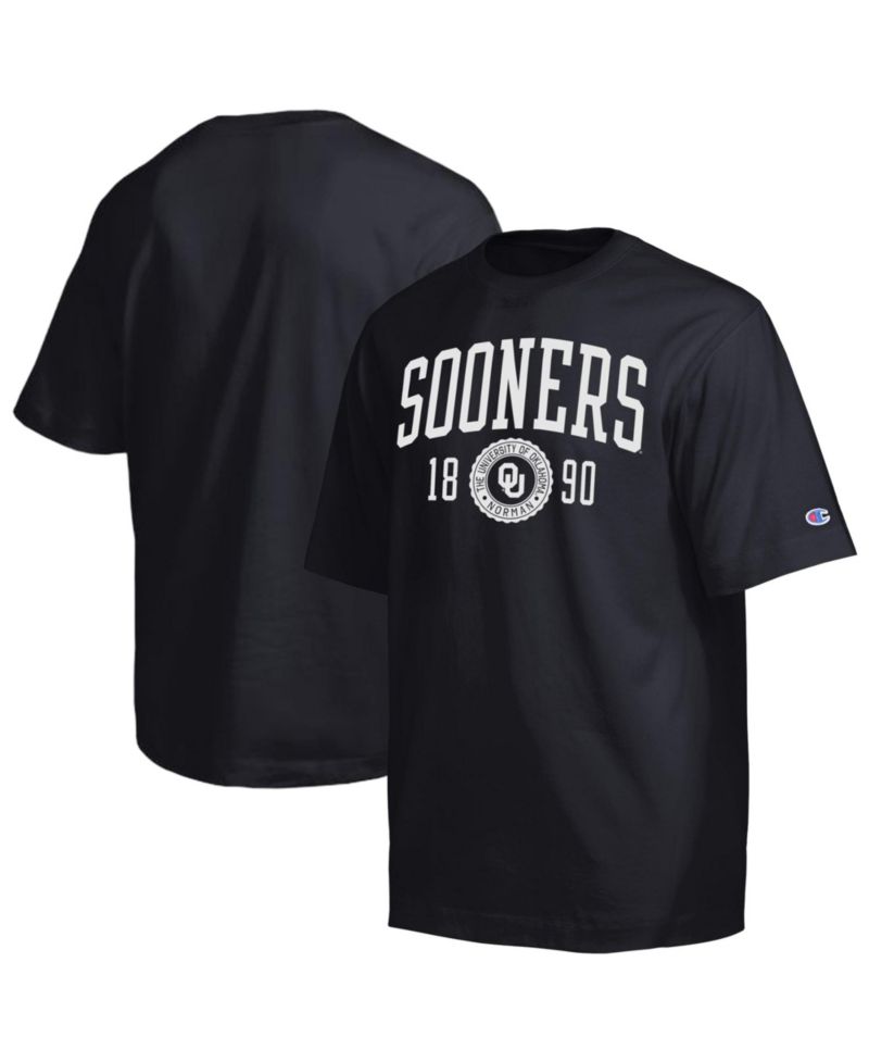 Men's Black Oklahoma Sooners Established Tradition Heavyweight T-Shirt